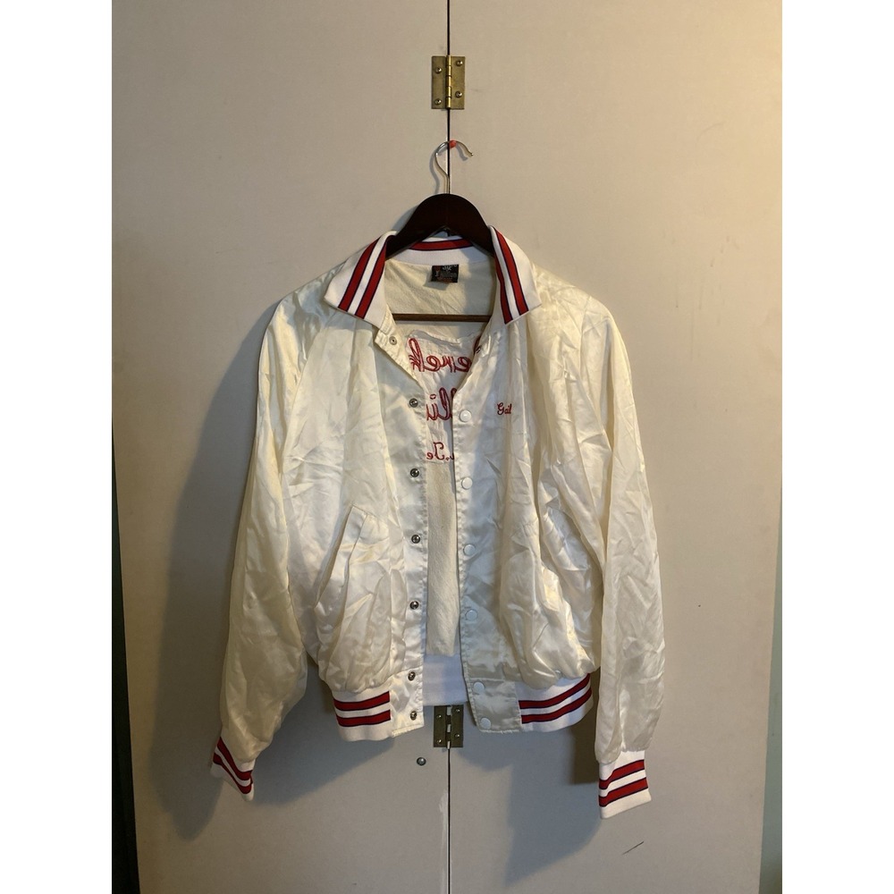 Vintage 80s Aristo Jac Hilton Houston Texas Derek Drilling Jacket Mens M USA